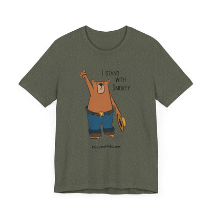 I Stand With Smokey Bear Unisex Tee