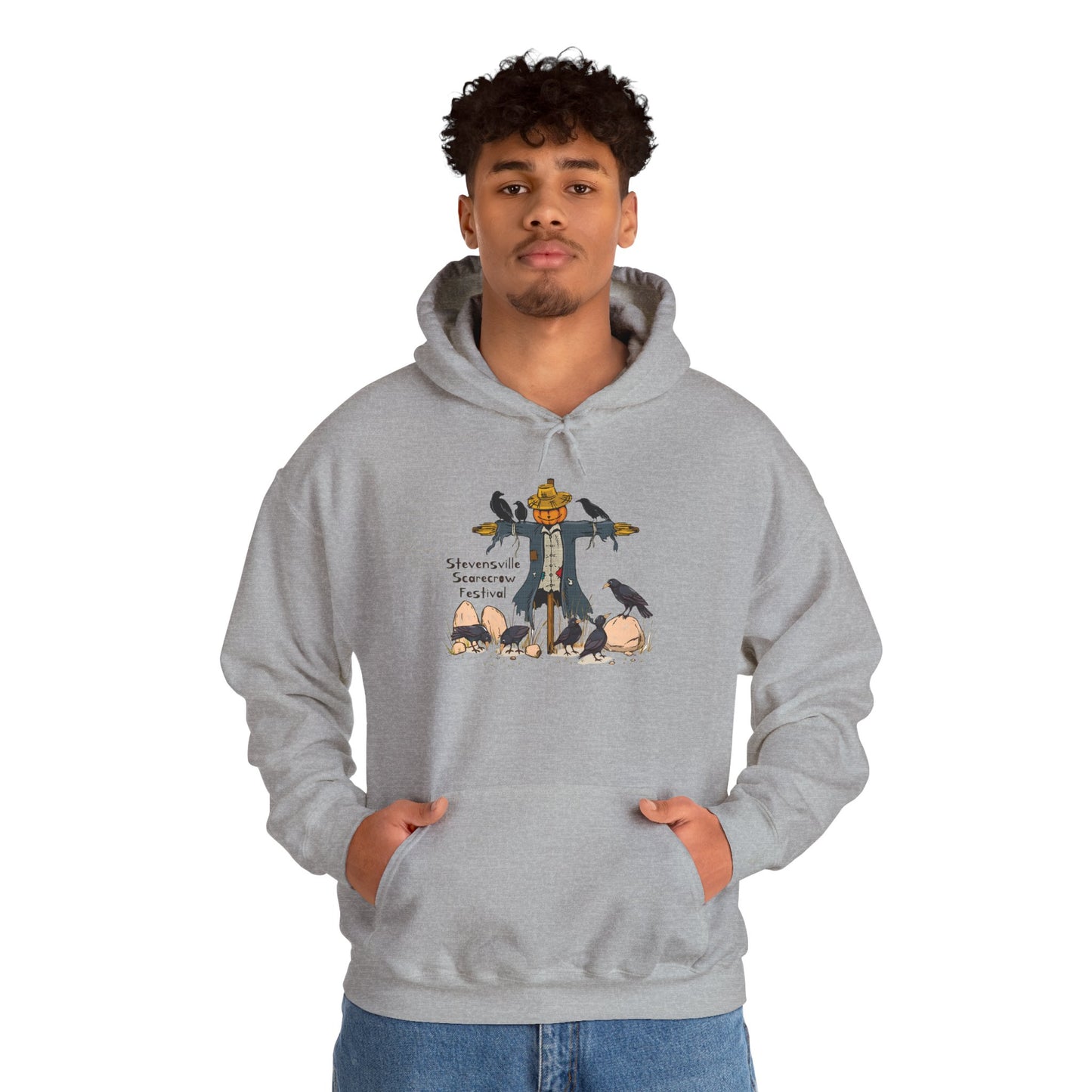 Stevensville Scarecrow Festival – Unisex Heavy Blend™ Hooded Sweatshirt