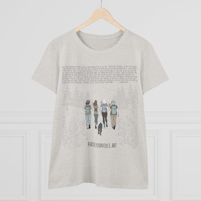 Women's Activist Tee - RaiseYourVoice.Art