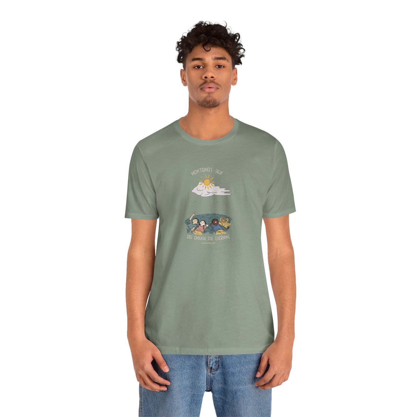 Montana’s Sky is big enough for everybody, unisex tee