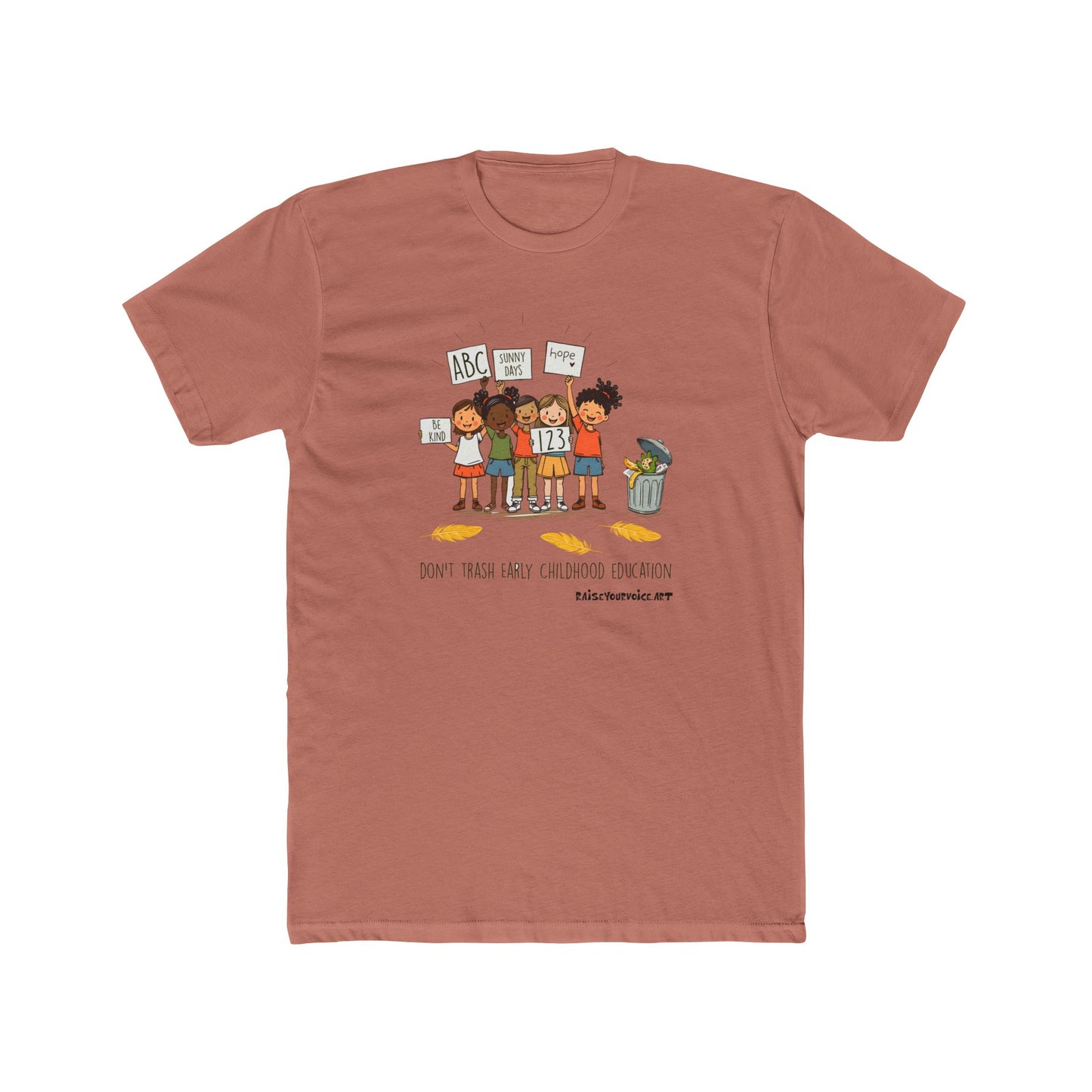 "Don't Trash Early Childhood Education" - pro PBS Unisex  Tee