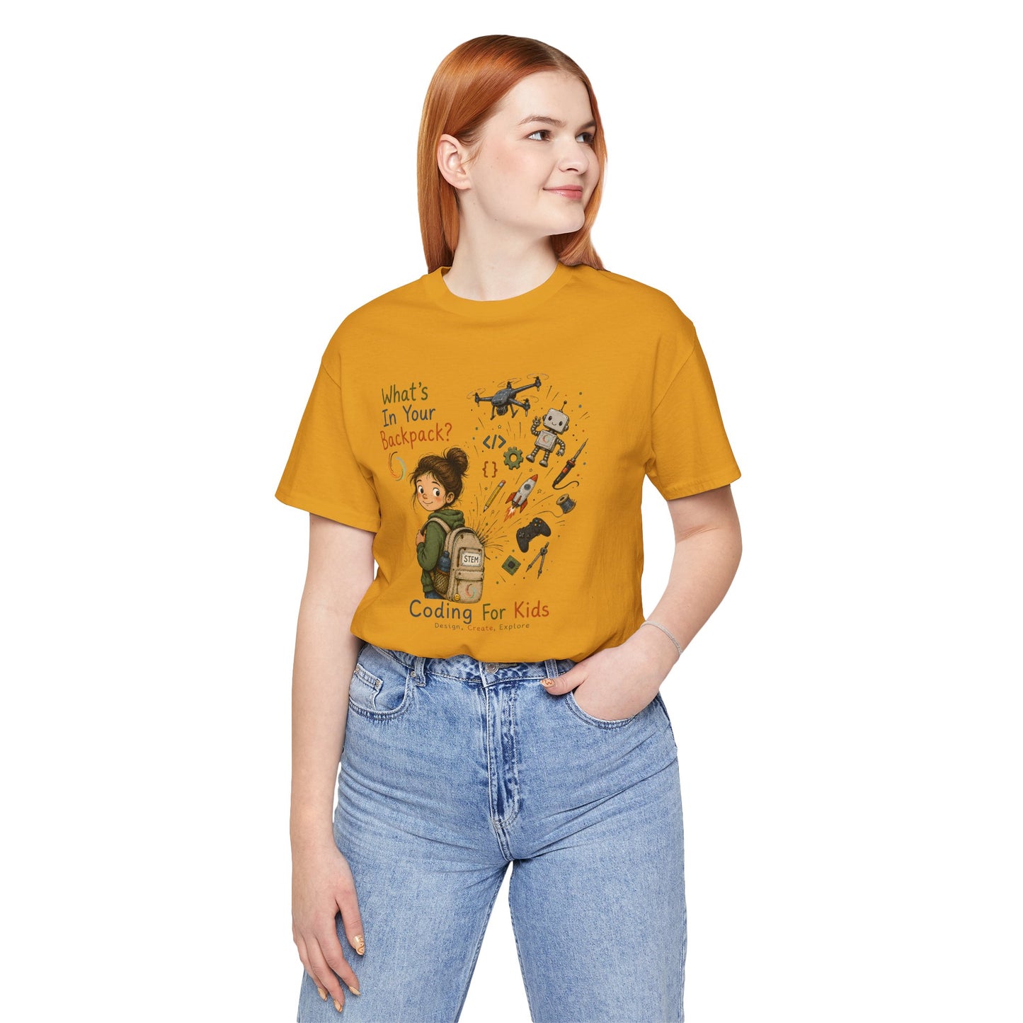 What's in Your Backpack?  Unisex Jersey Short Sleeve Tee