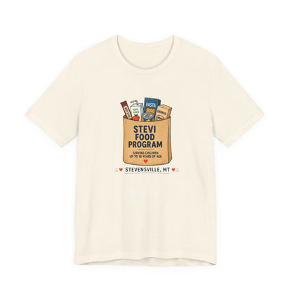 Stevi Food Program Grocery Bag – Unisex Jersey Short Sleeve Tee