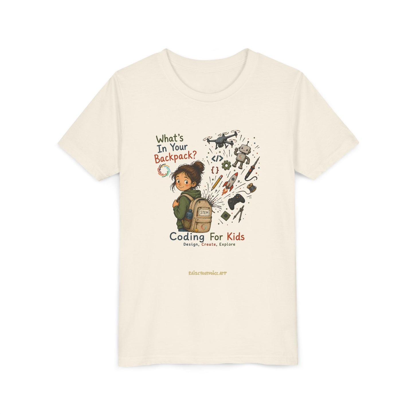 What's in Your Backpack? Youth Short Sleeve Tee