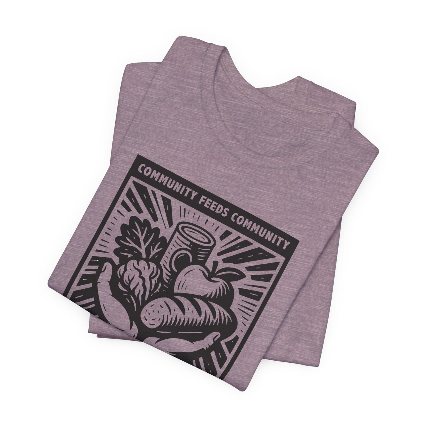 Community Feeds Community, Food Security Awareness Unisex Tee