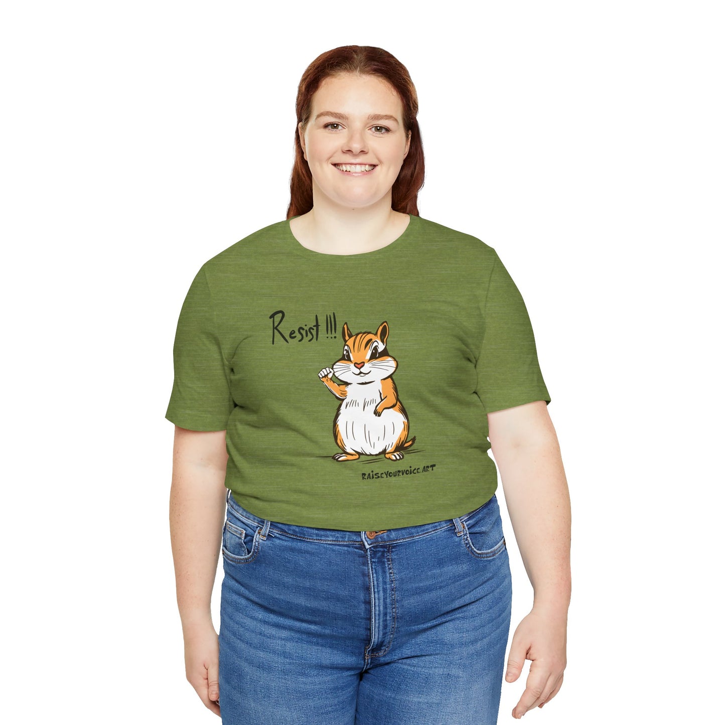 Chipmunks Resist! Unisex Tee