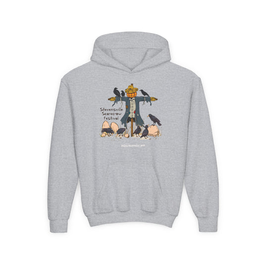 Stevensville Scarecrow Festival – Youth Heavy Blend Hooded Sweatshirt