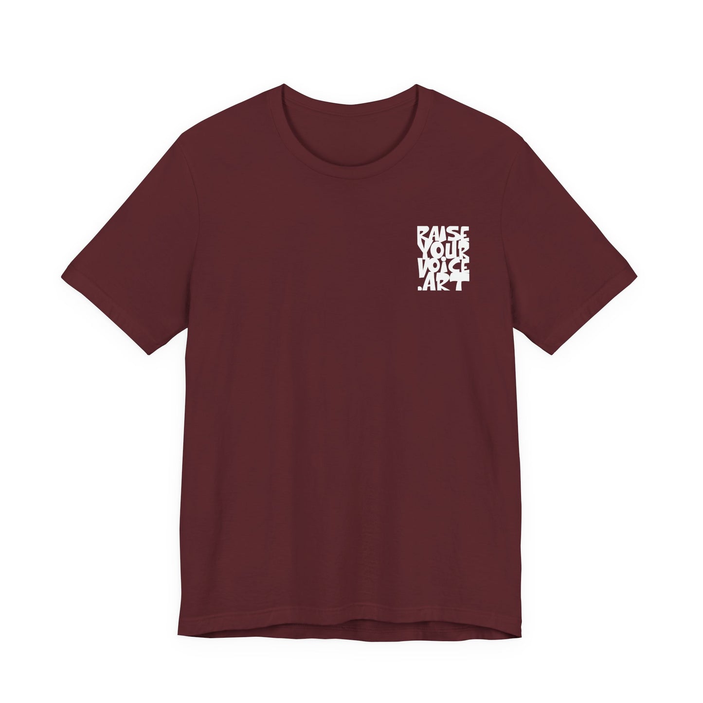 Montana Plan Ballot Box, image on back, unisex tee