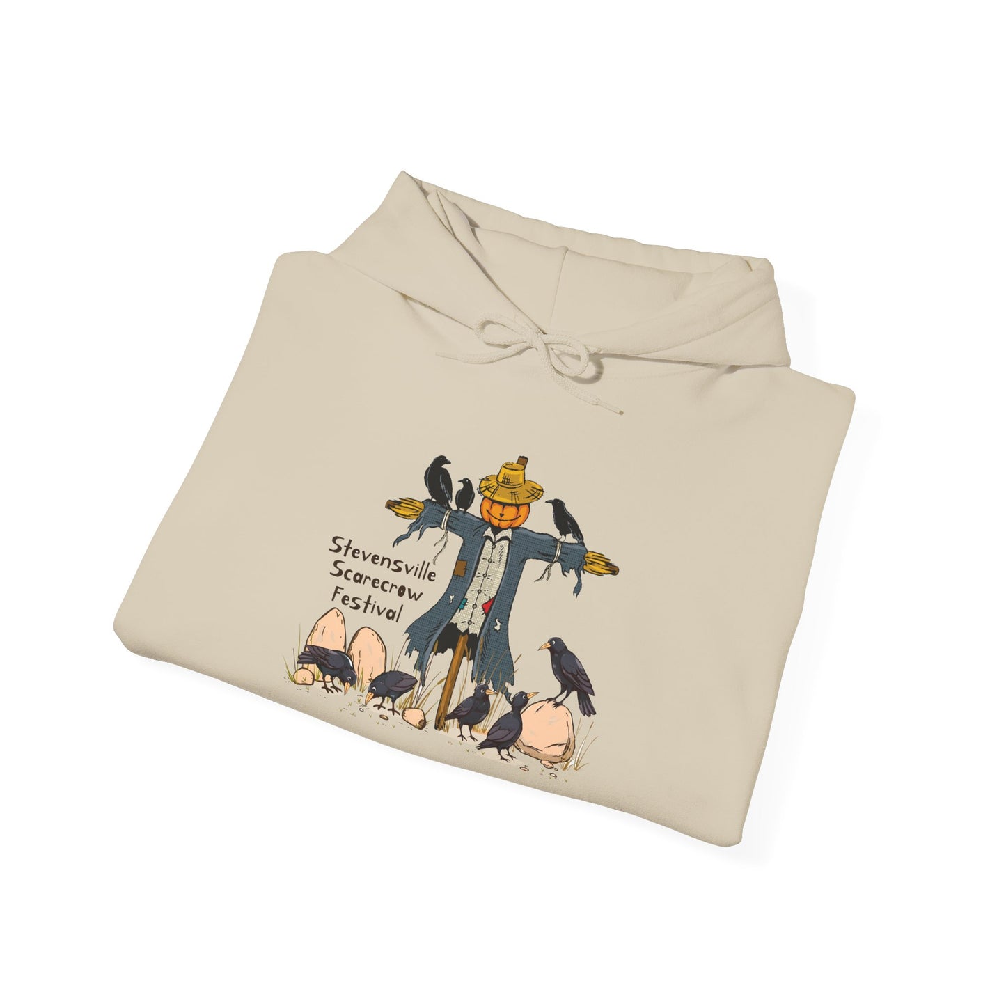 Stevensville Scarecrow Festival – Unisex Heavy Blend™ Hooded Sweatshirt