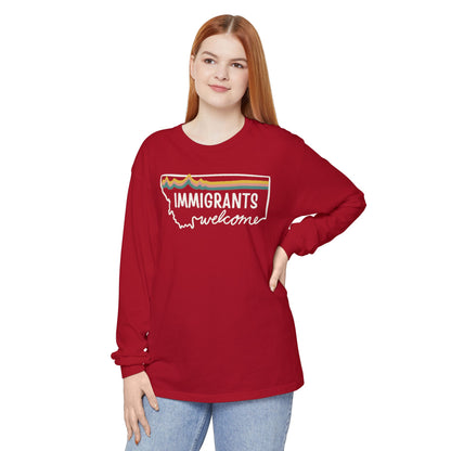 Soft Landing Missoula - 10 Years Welcome, unisex long sleeve tee.