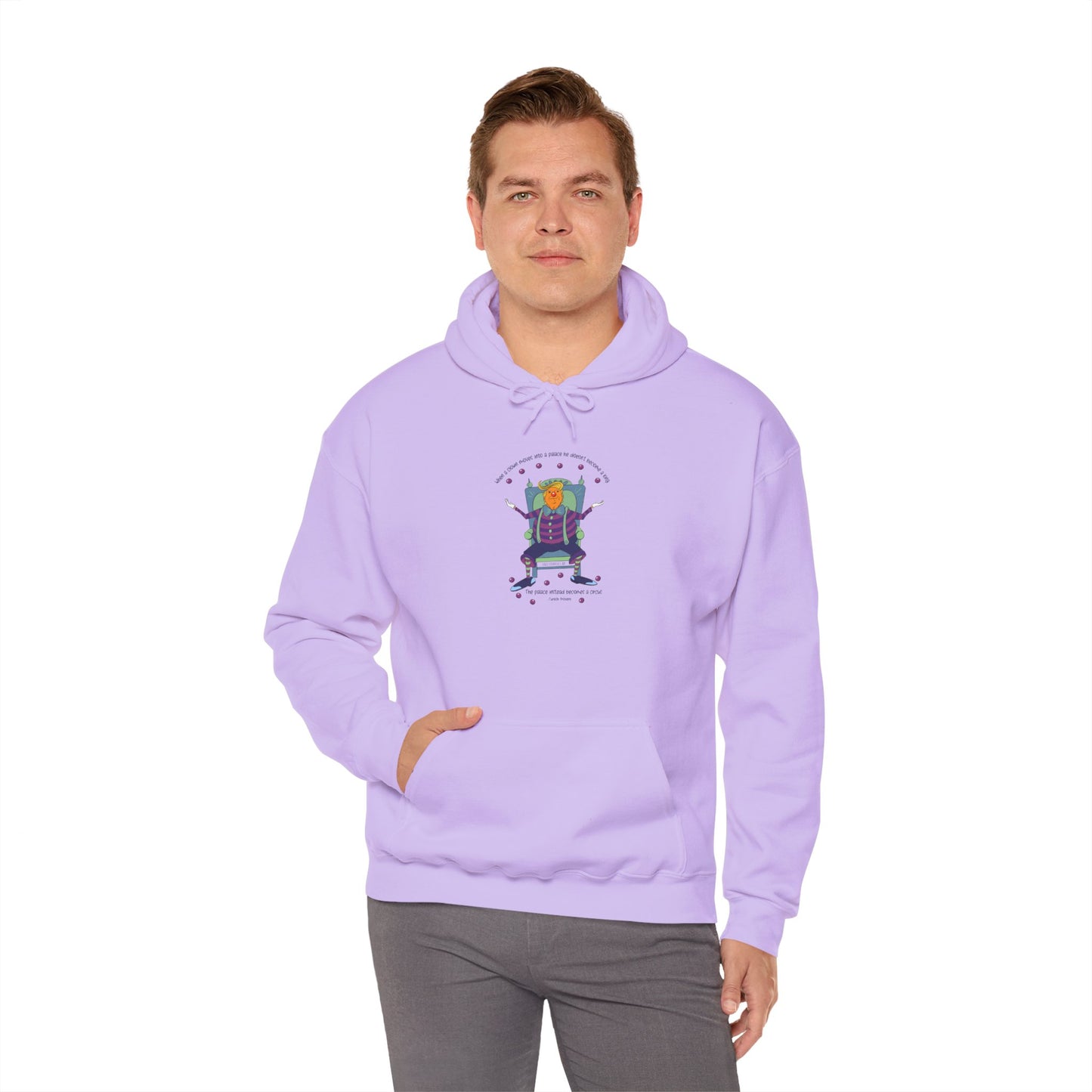 It’s a clown show, Turkish proverb unisex heavy blend hoodie