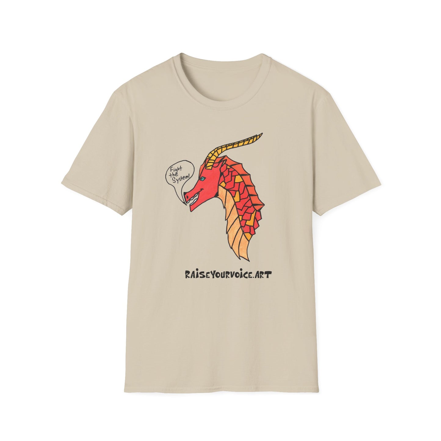 Roar Like  A Dragon Unisex T-Shirt - Raise Your Voice