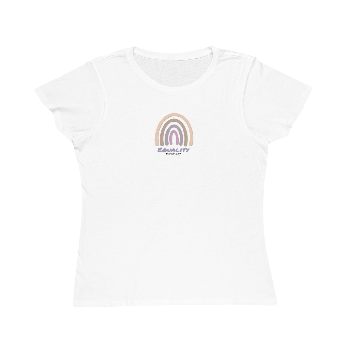 Equality Rainbow, women's organic tee