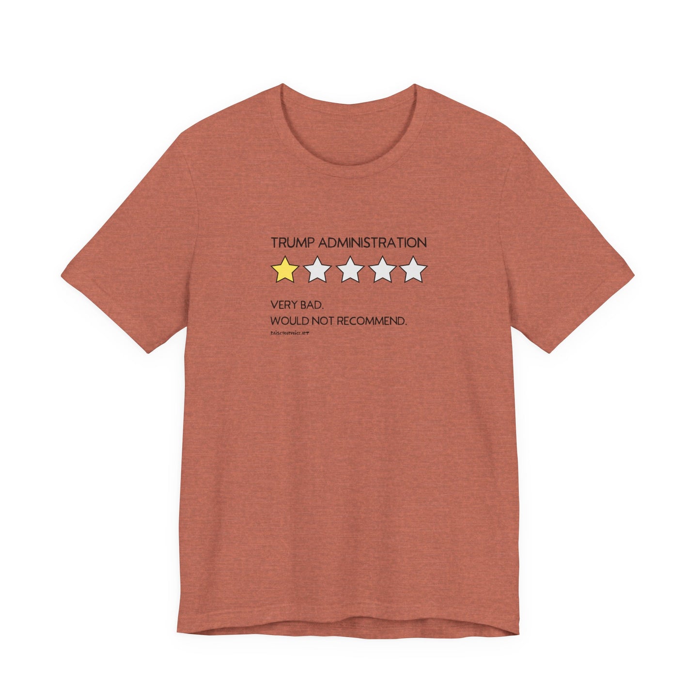 One Star Review, unisex tee