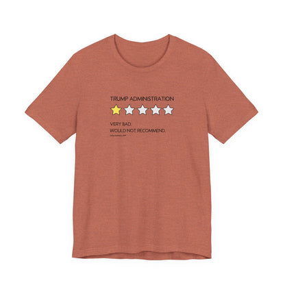 One Star Review, unisex tee