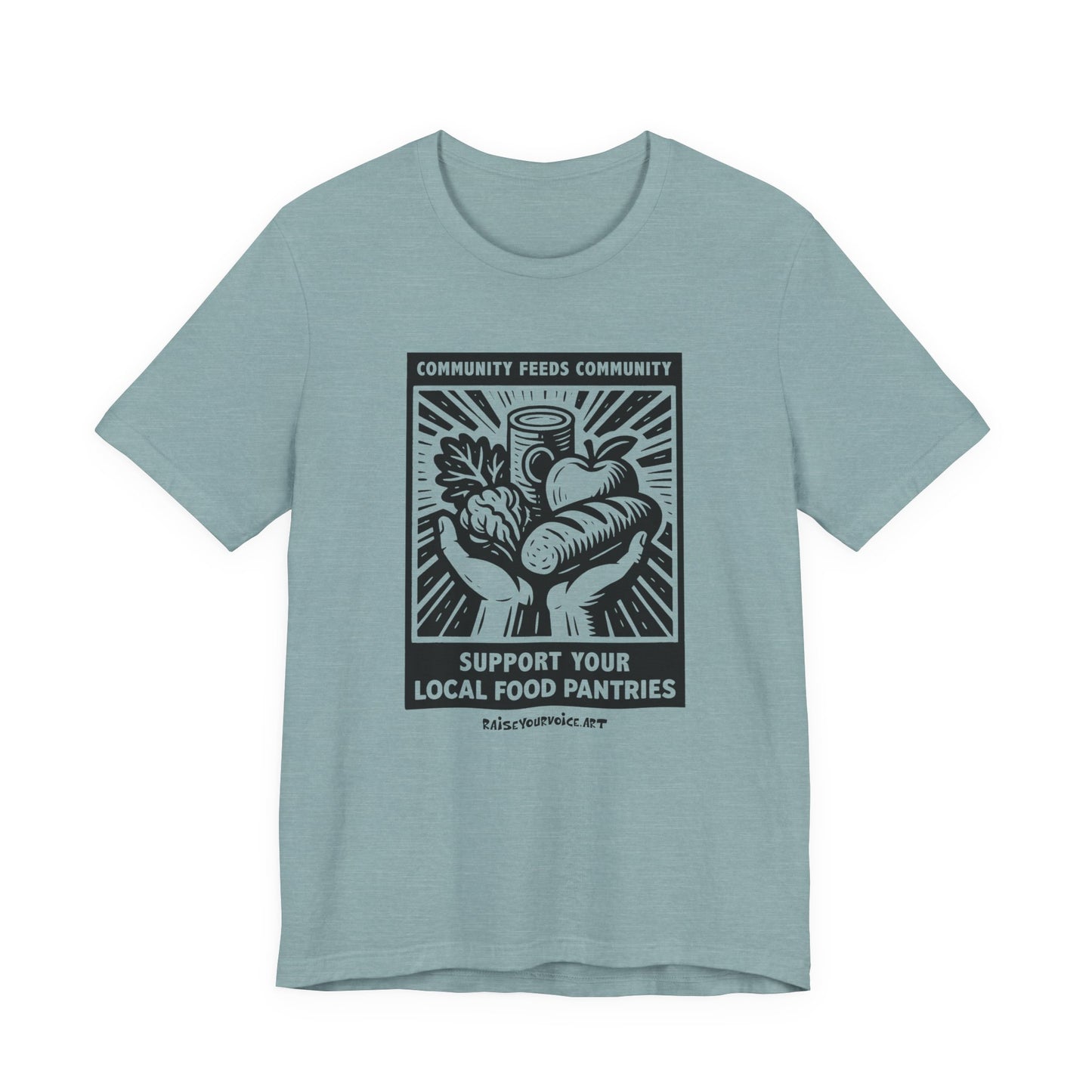 Community Feeds Community, Food Security Awareness Unisex Tee