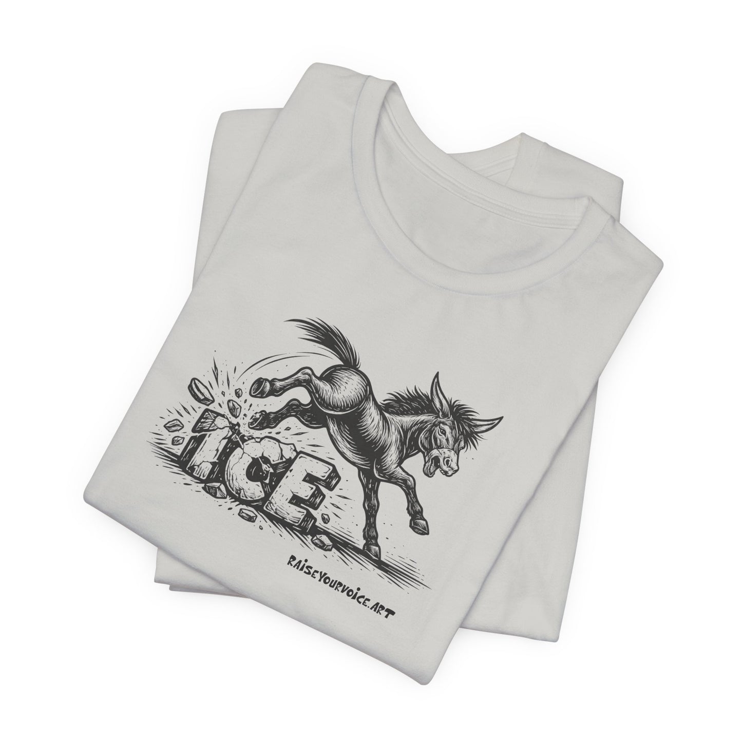 Methods of Resistance: Direct Action – Donkey, unisex tee.