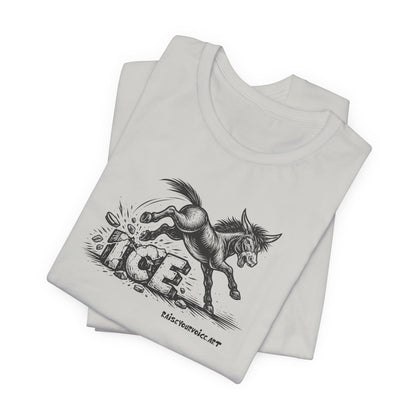 Methods of Resistance: Direct Action – Donkey, unisex tee.