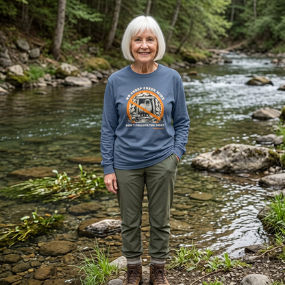 No Sheep Creek Mine, Don’t Pollute The Root - Unisex Long Sleeve