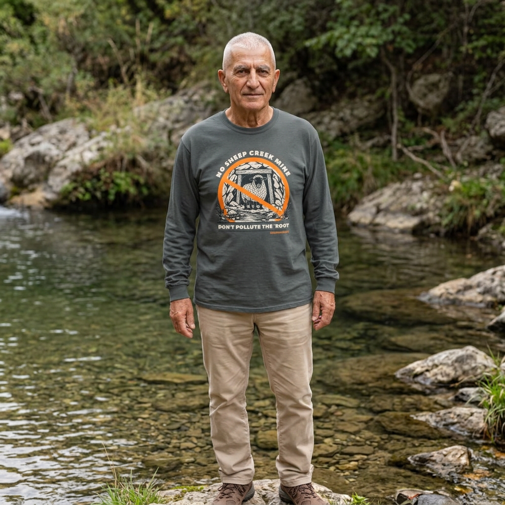 No Sheep Creek Mine, Don’t Pollute The Root - Unisex Long Sleeve