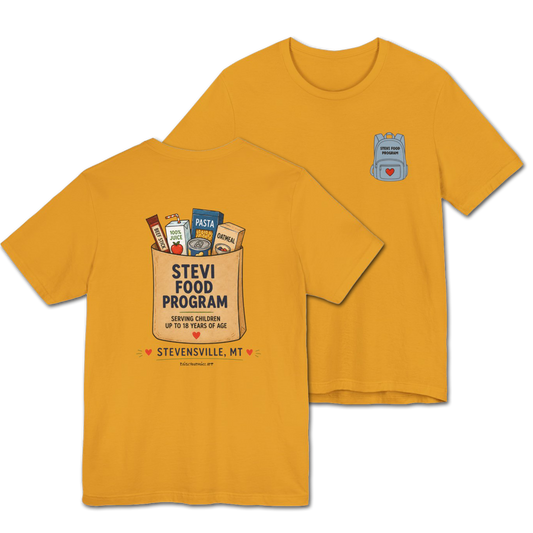Stevi Food Program Grocery Bag – Unisex Jersey Short Sleeve Tee