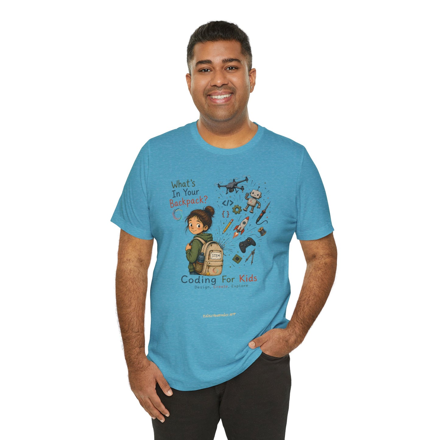 What's in Your Backpack?  Unisex Jersey Short Sleeve Tee