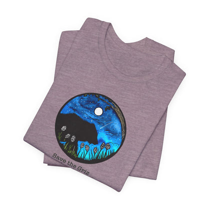 Save The Griz! - Unisex Short Sleeve T-Shirt