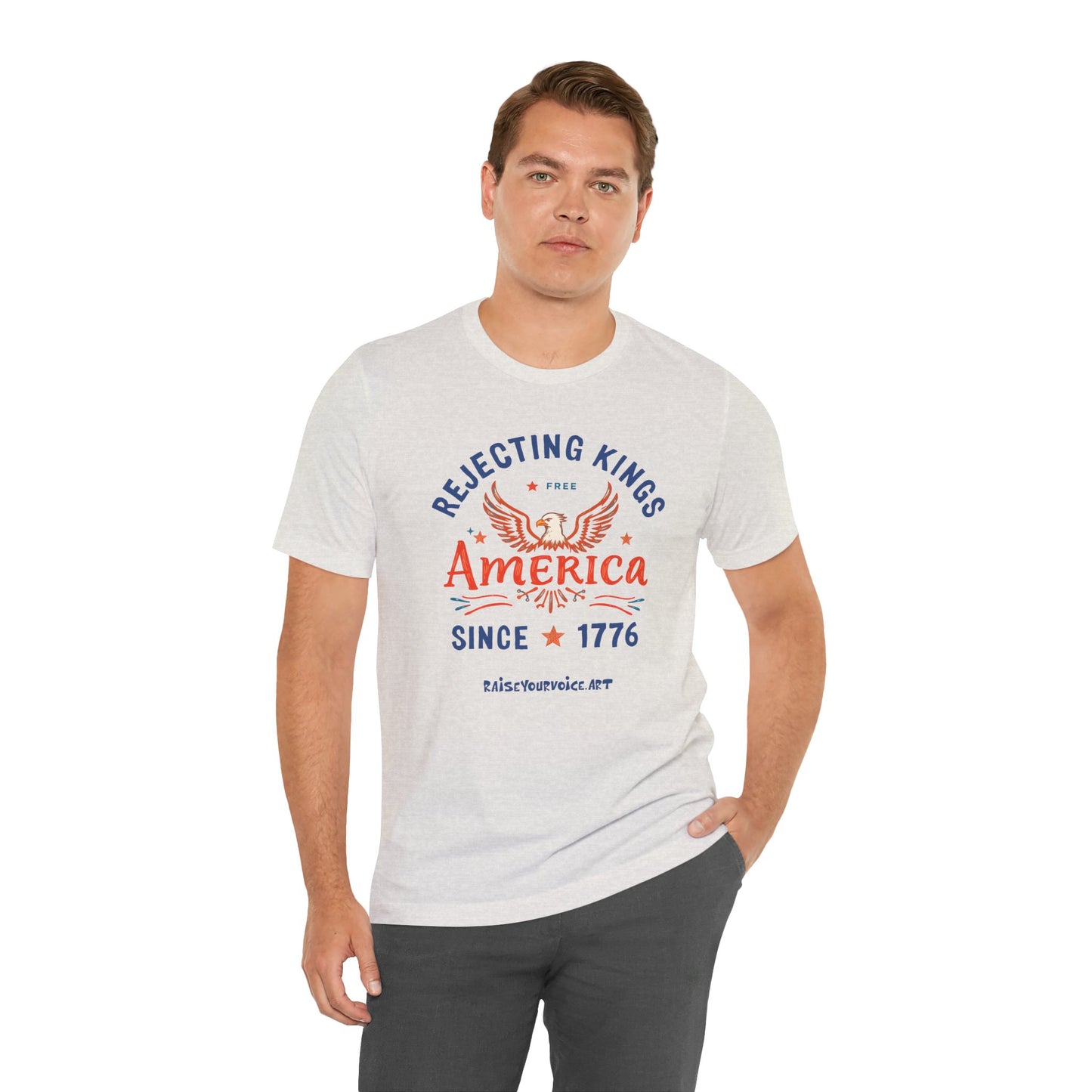 Patriotic Tee for Freedom Lovers, American Flag T-Shirt, 4th of July Outfits, Election Day Apparel, Casual Statement Top