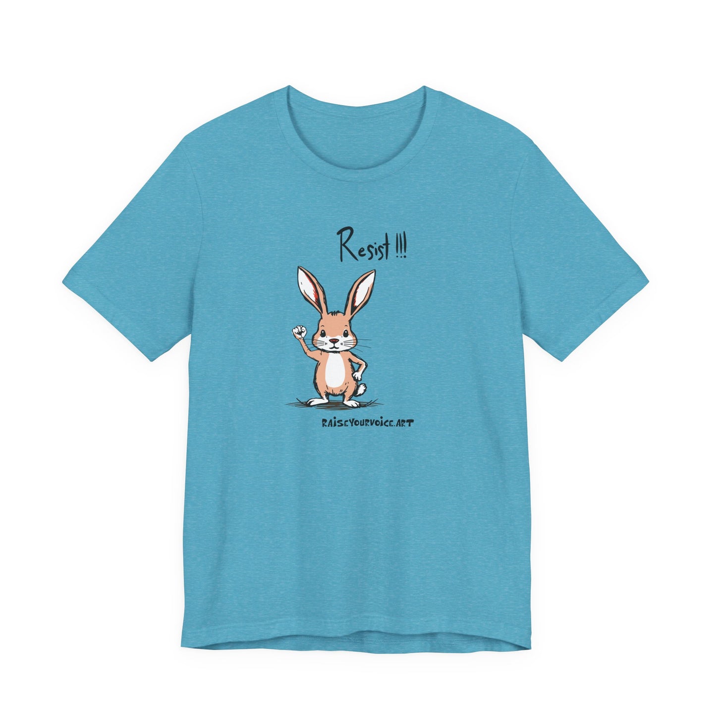 Rabbits Resist! Unisex Tee