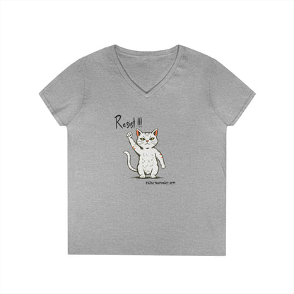 Cat Lover's Resist! Women's Tee
