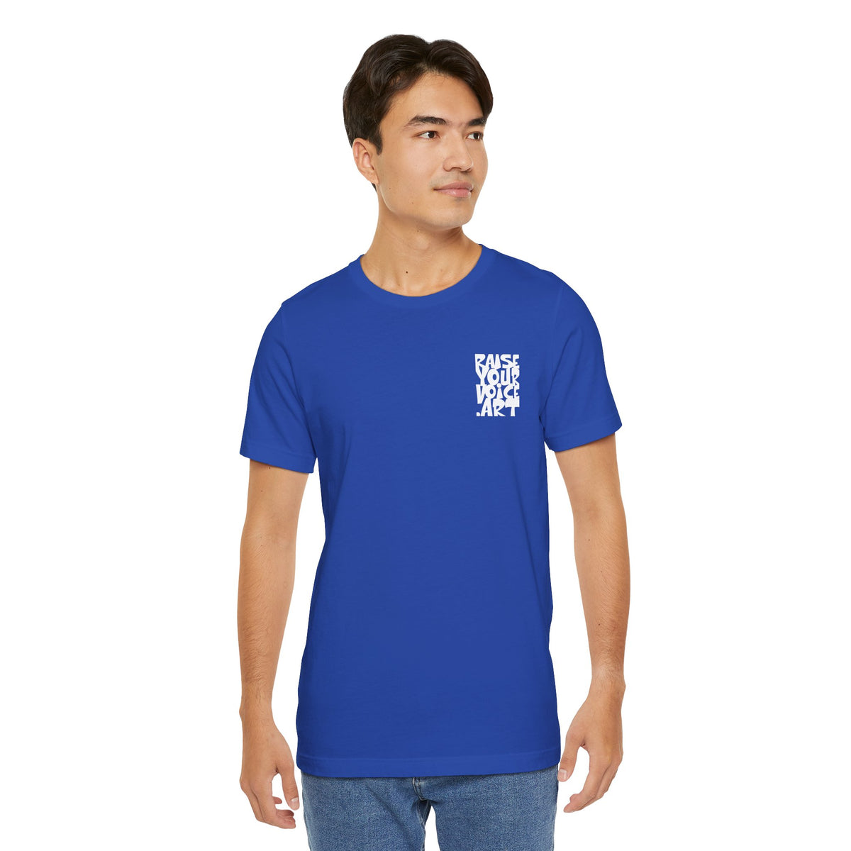No Sheep Creek Mine, Don’t Pollute the Root, image on the back, Unisex Jersey Short Sleeve Tee