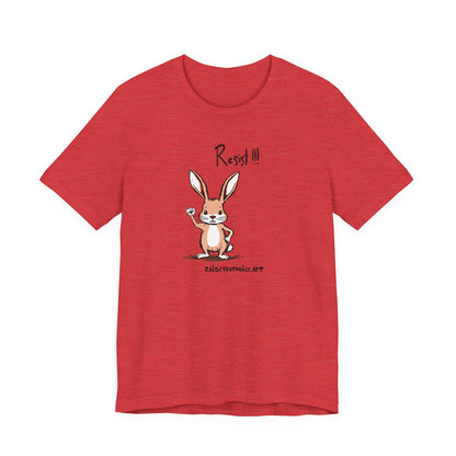 Rabbits Resist! Unisex Tee