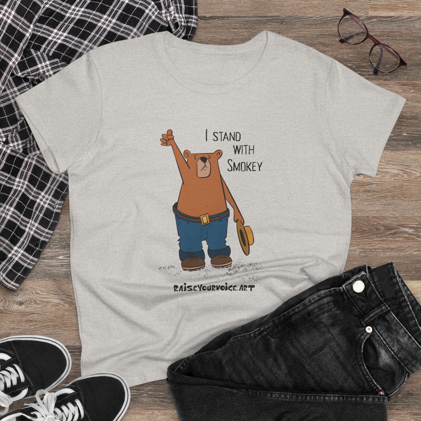 I Stand With Smokey, Women’s Tee