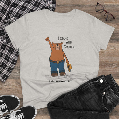 I Stand With Smokey, Women’s Tee