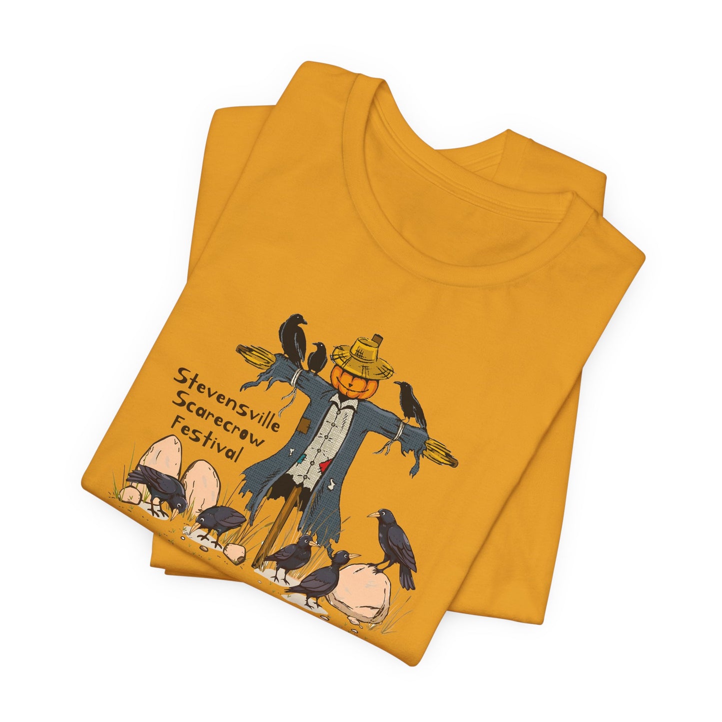 Stevensville Scarecrow Festival – Unisex Jersey Short Sleeve Tee