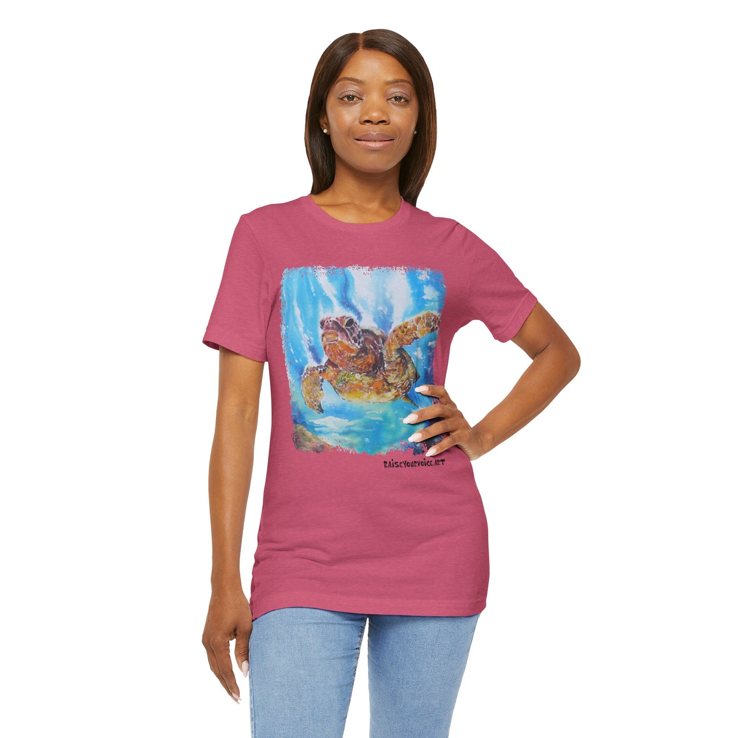 Turtles!  " Serene" by Annie Allen Clark- Eco-Friendly