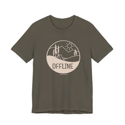 Offline,  Unisex Jersey Short Sleeve Tee