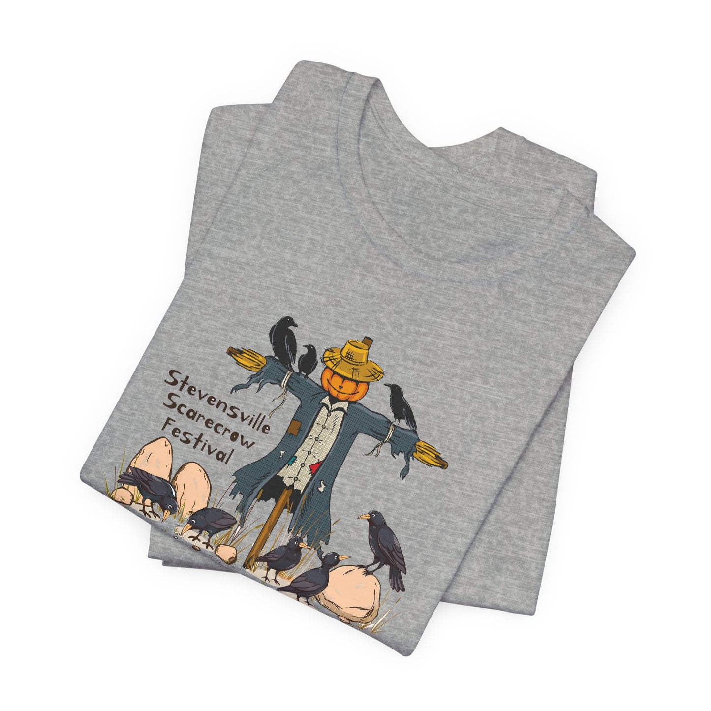 Stevensville Scarecrow Festival – Unisex Jersey Short Sleeve Tee