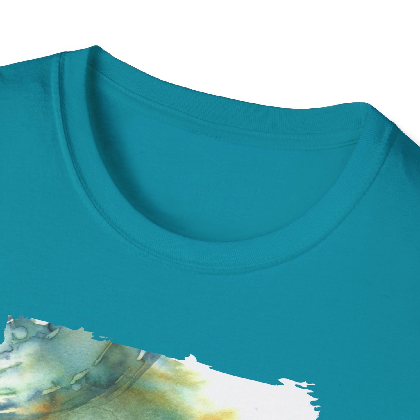 T-shirt for the fish lover, Eco-Friendly Artistic Watercolor T-Shirt | Raise Your Voice