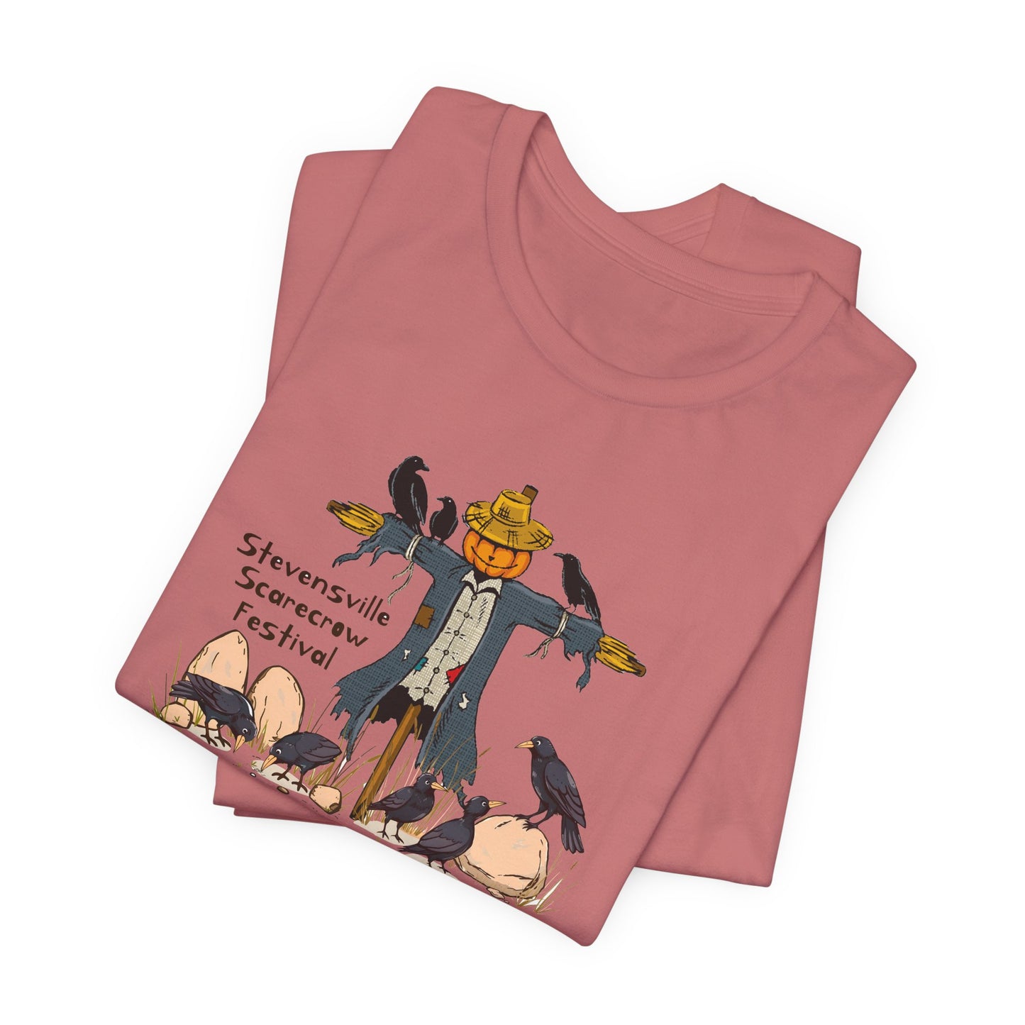 Stevensville Scarecrow Festival – Unisex Jersey Short Sleeve Tee