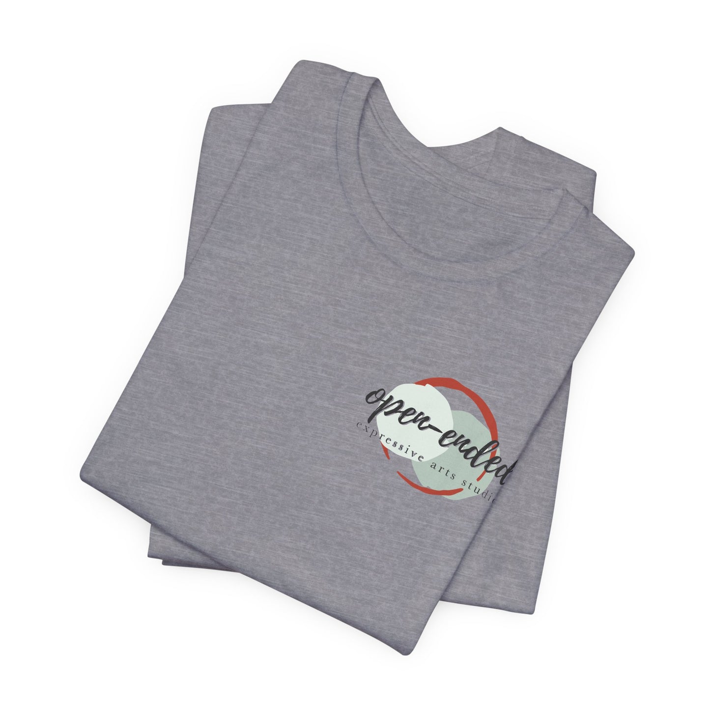 Open Ended Expressive Arts Studio, Unisex Jersey Short Sleeve Tee