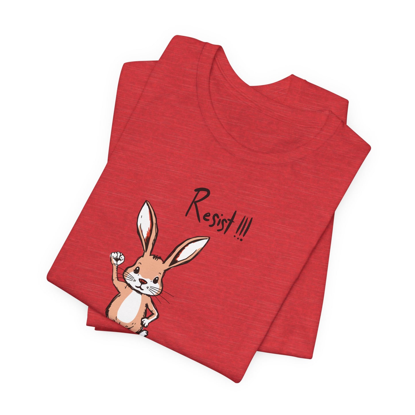 Rabbits Resist! Unisex Tee