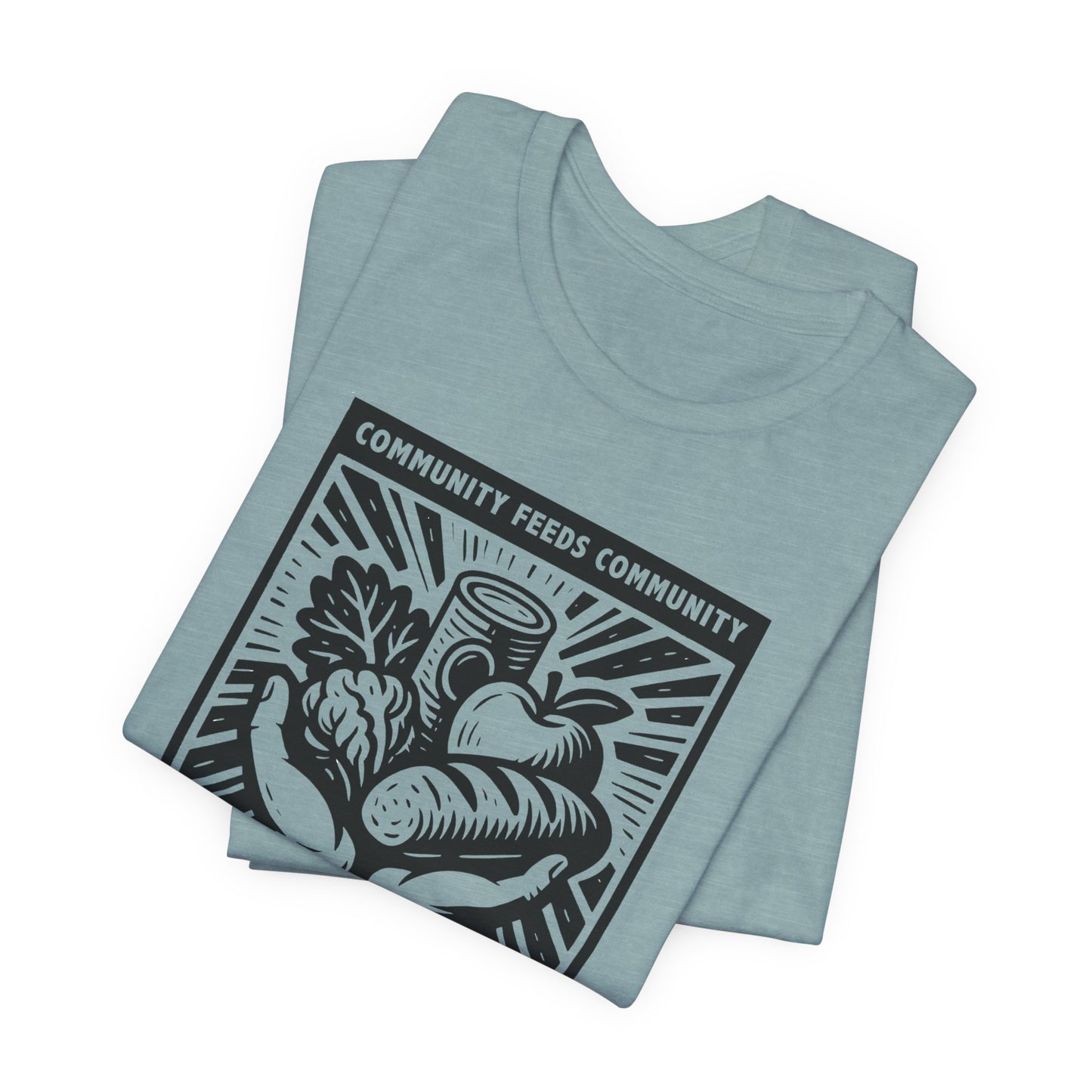 Community Feeds Community, Food Security Awareness Unisex Tee