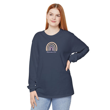 Equality Rainbow, long sleeve tee