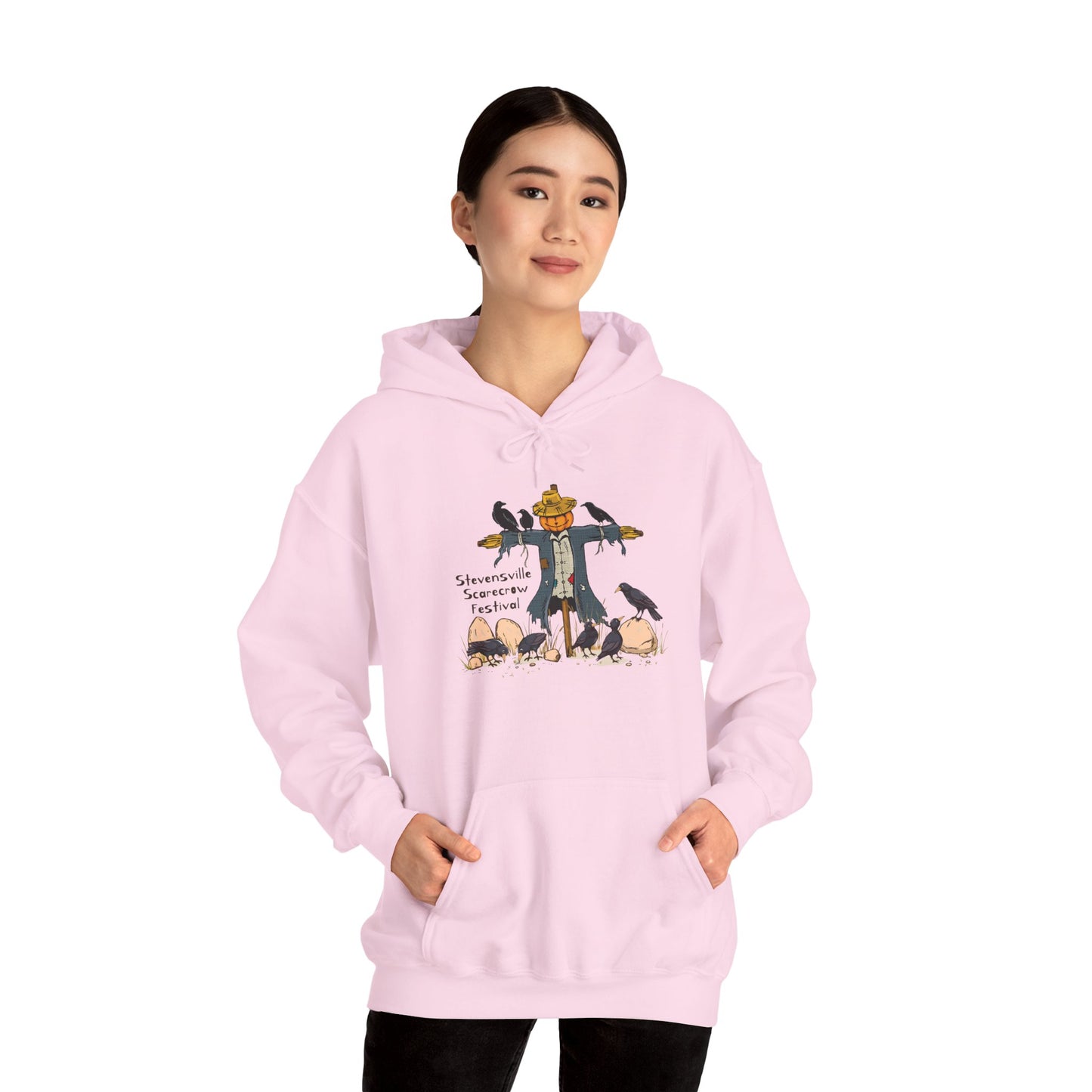 Stevensville Scarecrow Festival – Unisex Heavy Blend™ Hooded Sweatshirt