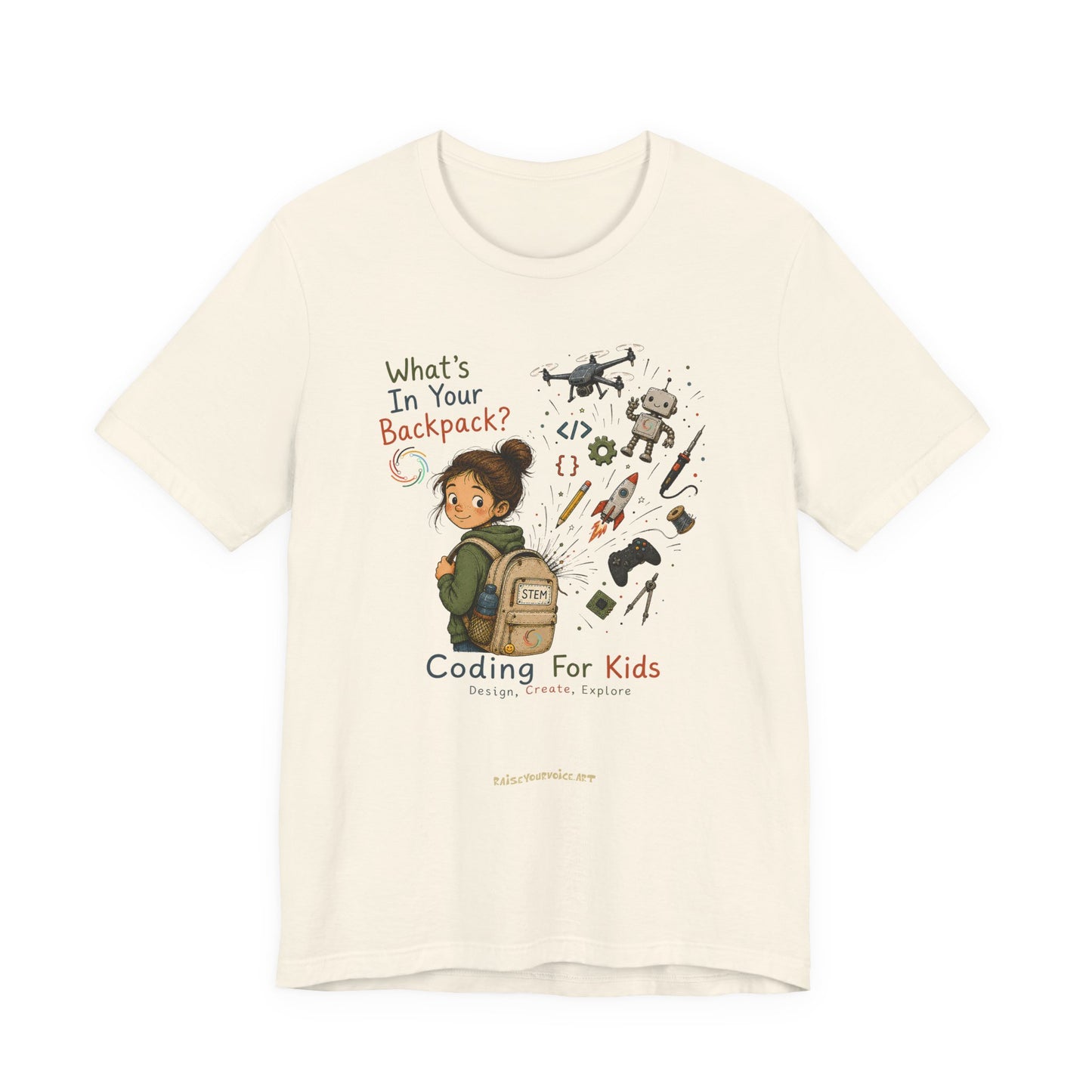What's in Your Backpack?  Unisex Jersey Short Sleeve Tee