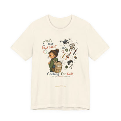 What's in Your Backpack?  Unisex Jersey Short Sleeve Tee