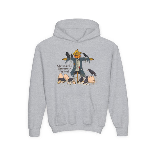 Stevensville Scarecrow Festival – Youth Heavy Blend Hooded Sweatshirt