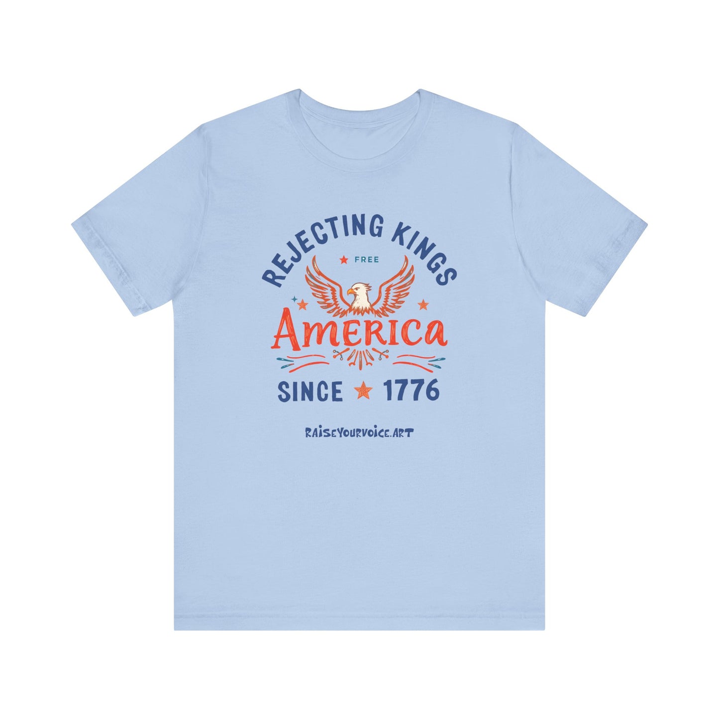 Patriotic Tee for Freedom Lovers, American Flag T-Shirt, 4th of July Outfits, Election Day Apparel, Casual Statement Top