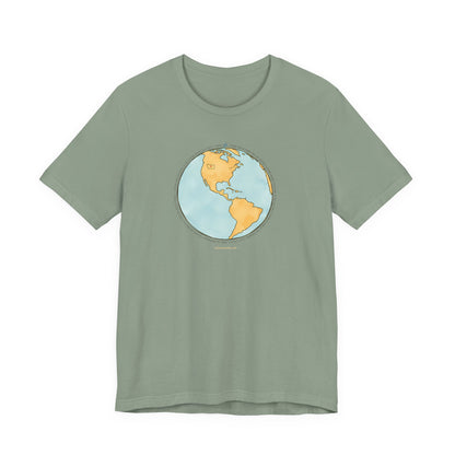 World view, Obama immigration quote, unisex tee